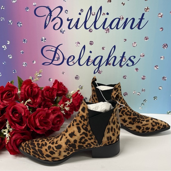 🐆NIB CHEETAH ANKLE BOOTIES - Picture 5 of 10